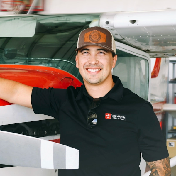CFI Eduardo Lujan at Red Arrow Flight Academy