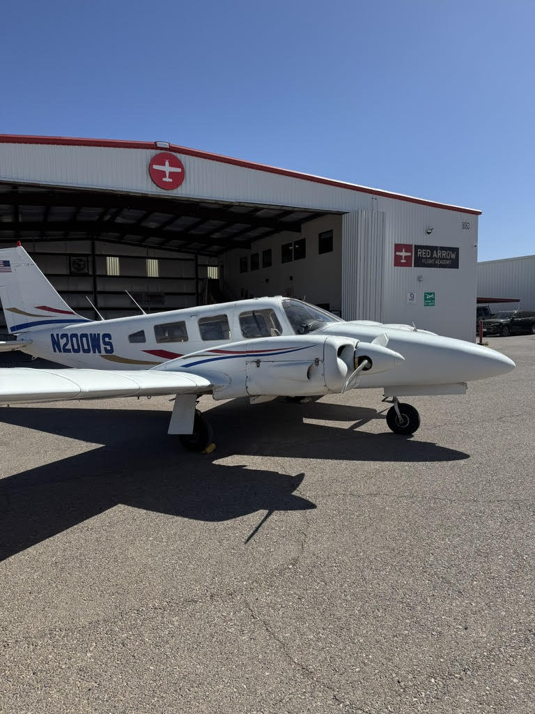 Piper Seneca N200WS at Red Arrow Flight Academy