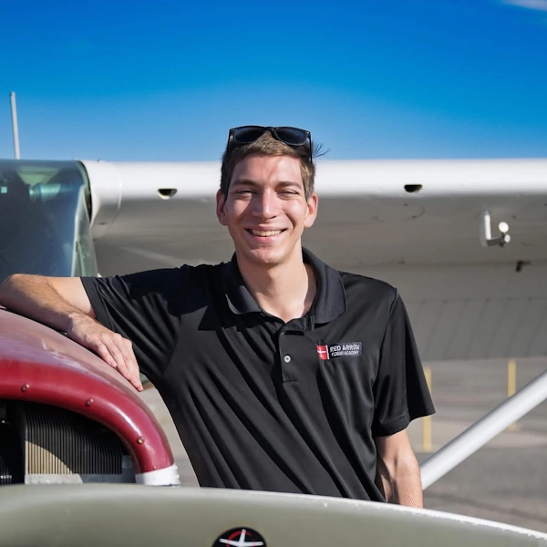 CFI Jacob Canada at Red Arrow Flight Academy