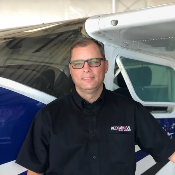 Assistant Chief Flight Instructor Robert Yadouga at Red Arrow Flight Academy