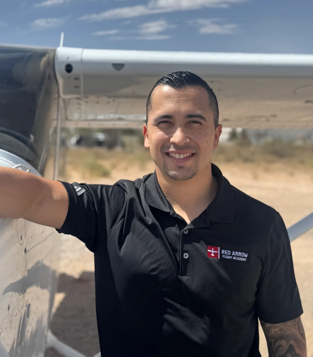 CFI Reilly Randag at Red Arrow Flight Academy
