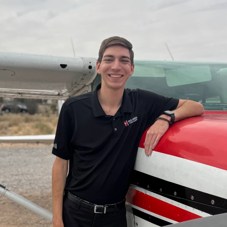 CFI Jacob Canada at Red Arrow Flight Academy