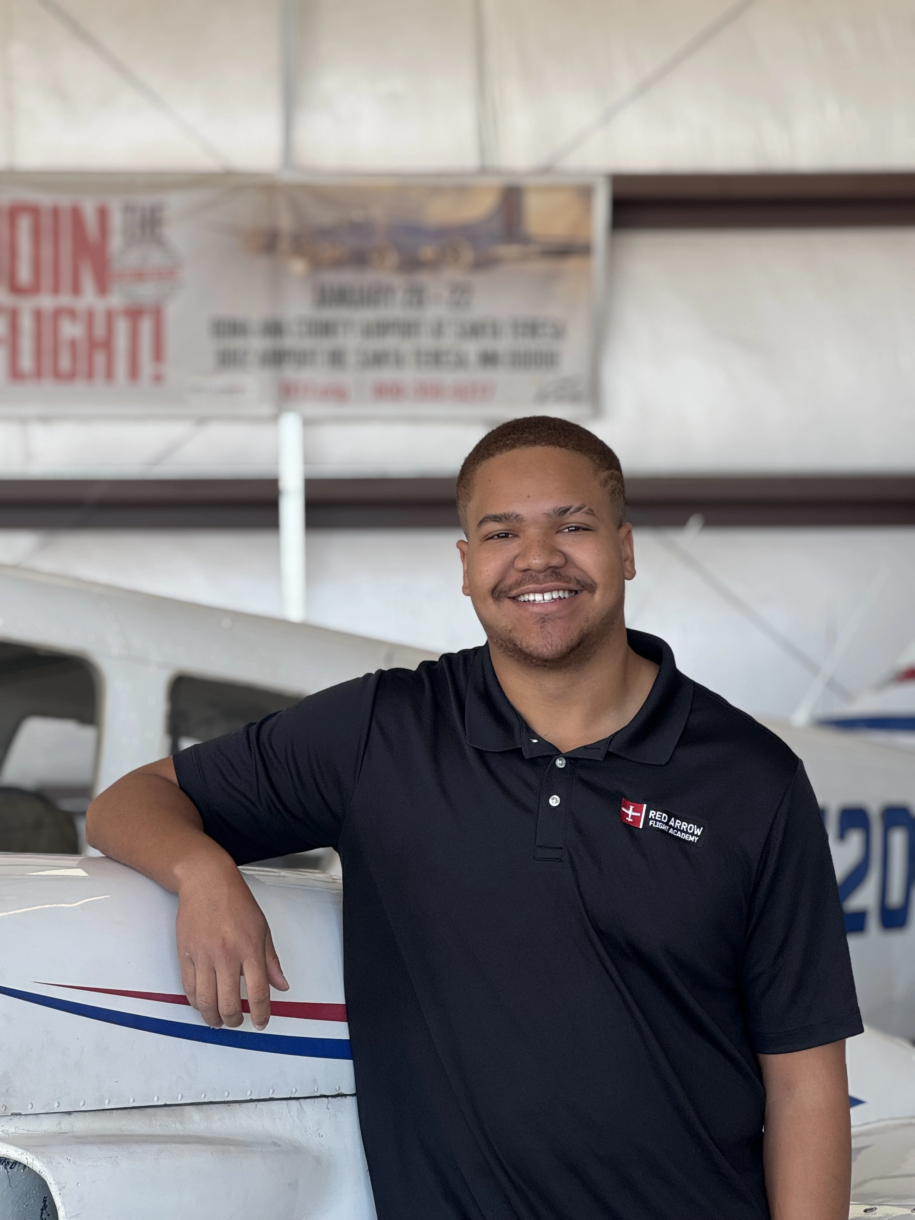 CFI Reilly Randag at Red Arrow Flight Academy