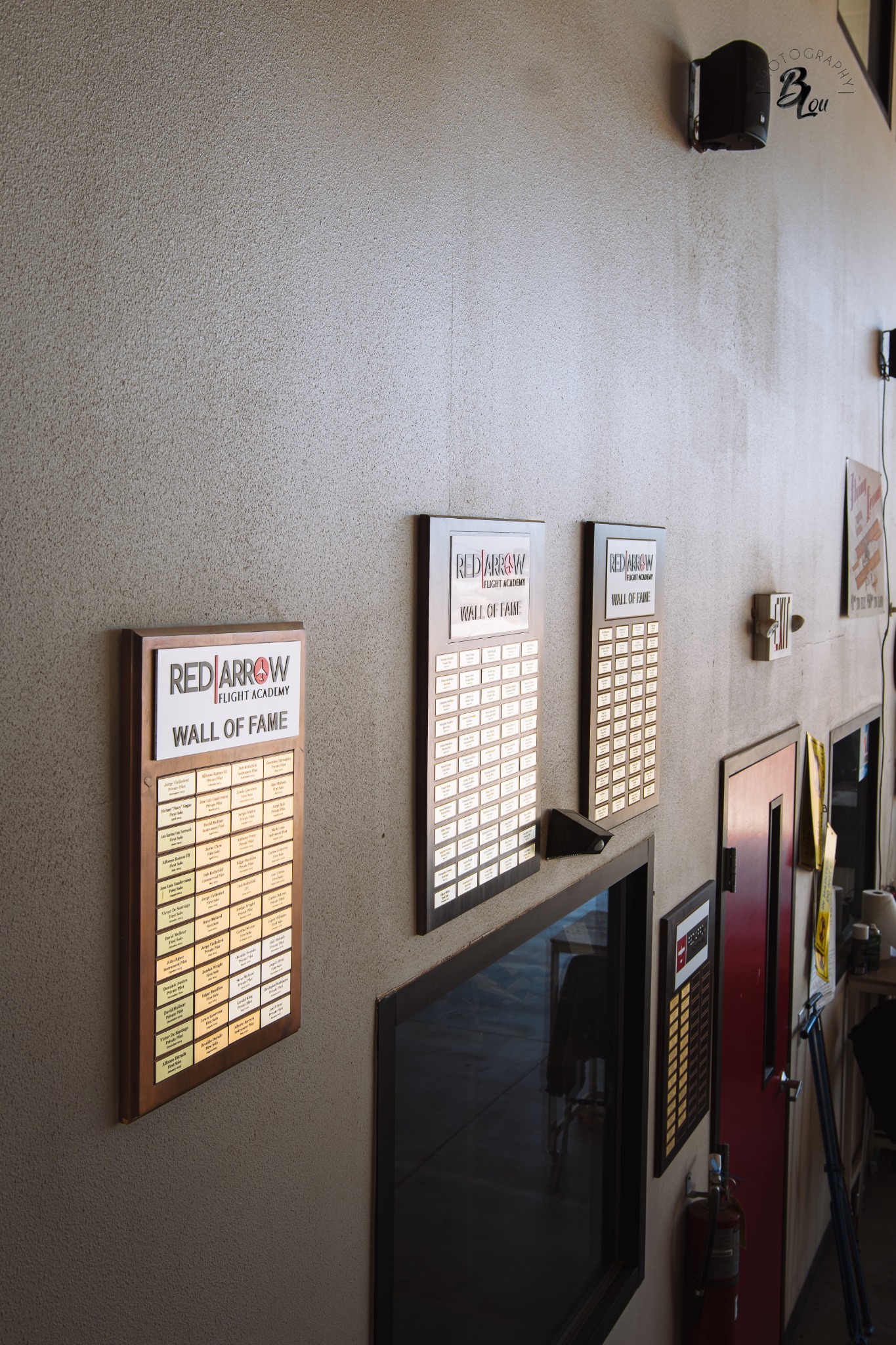 Red Arrow Flight Academy Wall of Fame