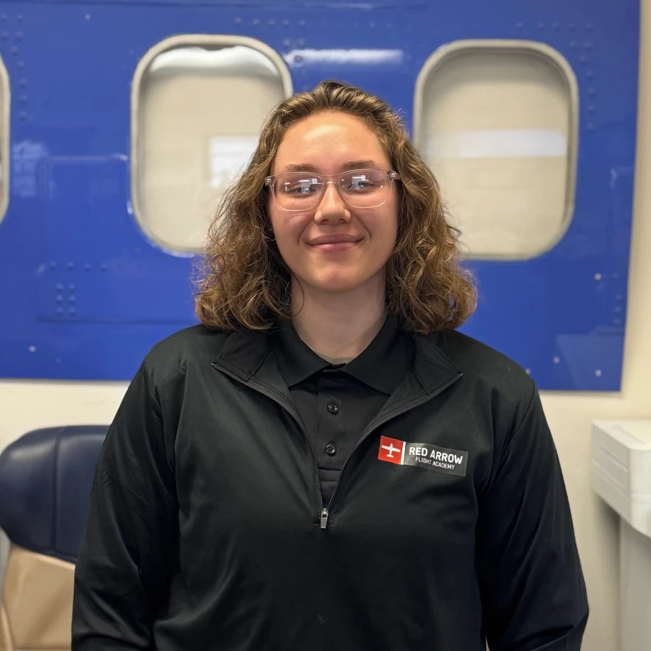 Dispatch McKayla Anderson at Red Arrow Flight Academy